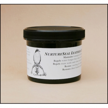 NurtureSeal Leather Grease - Net Wt. 4 oz. - Great Recipe for Leather - Read Why