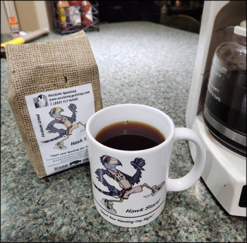 Hawk Start Mug - Mug, or Mug with Coffee - See More Info
