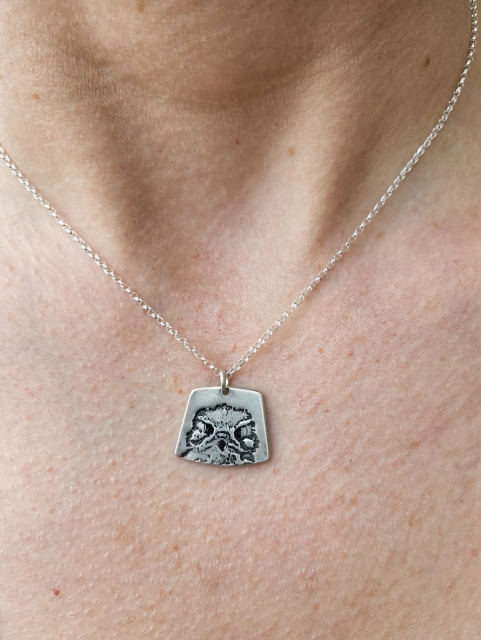 Eyass Prairie Falcon - .999 Fine Silver - Exclusive Design for Falconers