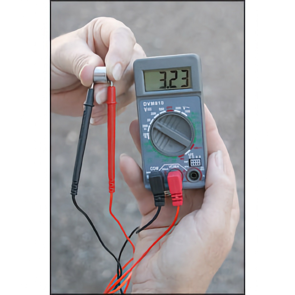 Multi-Meter Battery Tester with Digital Display - Small and Handy