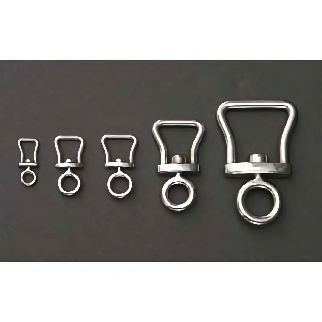 British Bell-shaped Swivel - Very Tough - 5 Sizes - Stainless Steel