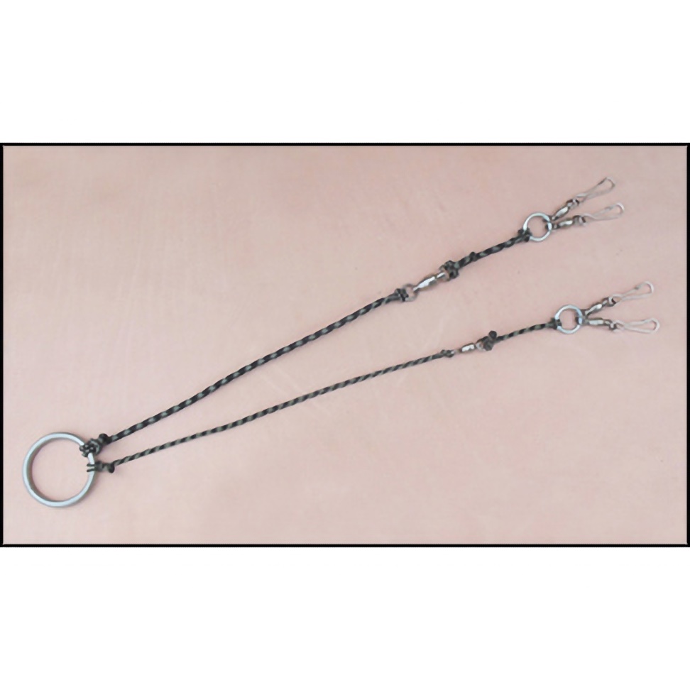 Clip & Swivel Tethering System - Western Sporting Exclusive - Very Tight and Strong Braiding