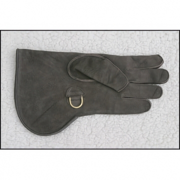 Medium Cuff Deer Skin Glove - Light Duty - Comfortable for Small Hawks