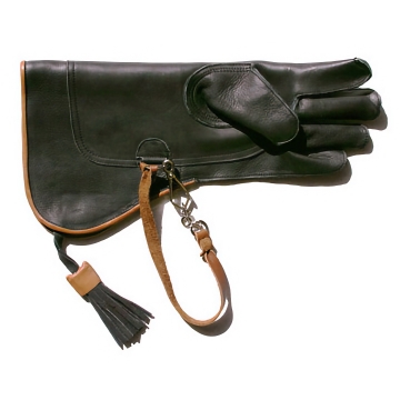 Long Cuff Elk Hide Gauntlet - Medium to Heavy Use - Very Popular Style