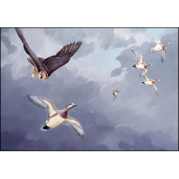 Out of the Clouds - Fine Art Print - by Hans Peeters - See Larger Image