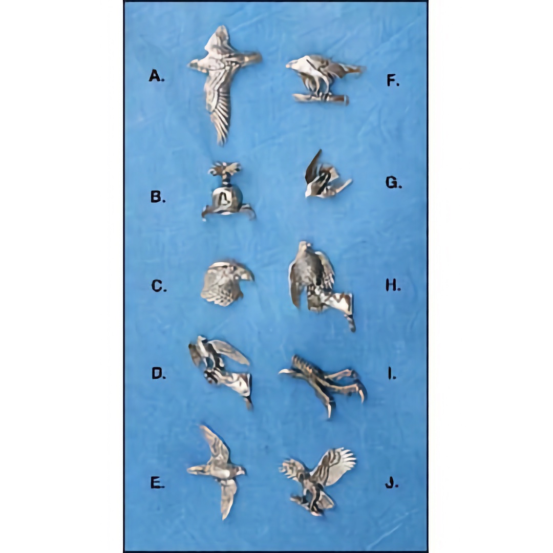 Raptor Pewter Pins - Several Styles, Very Detailed - Great Gift