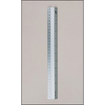 Metal Safety Ruler - Metric / Standard - Cutting Leather Safely