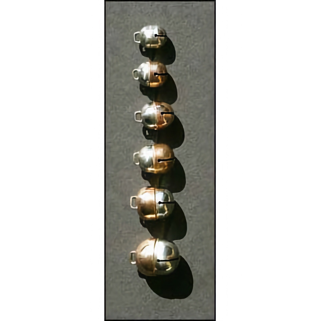 medium High Tone Lahori Bells Pair Falconry bells Nickle Plated Handmade Bell 
