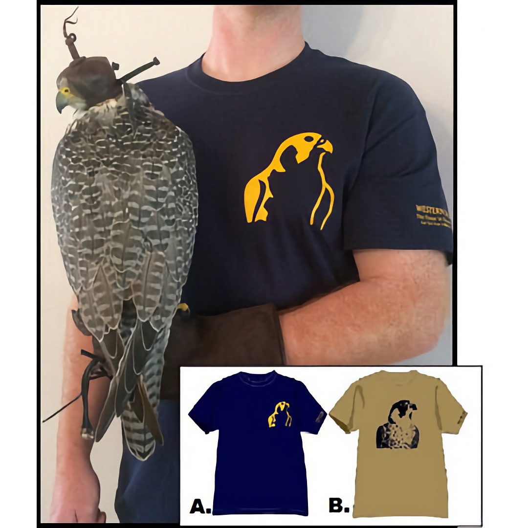 Western Sporting Falconry -: Western Sporting T-shirts- 100% Cotton ...