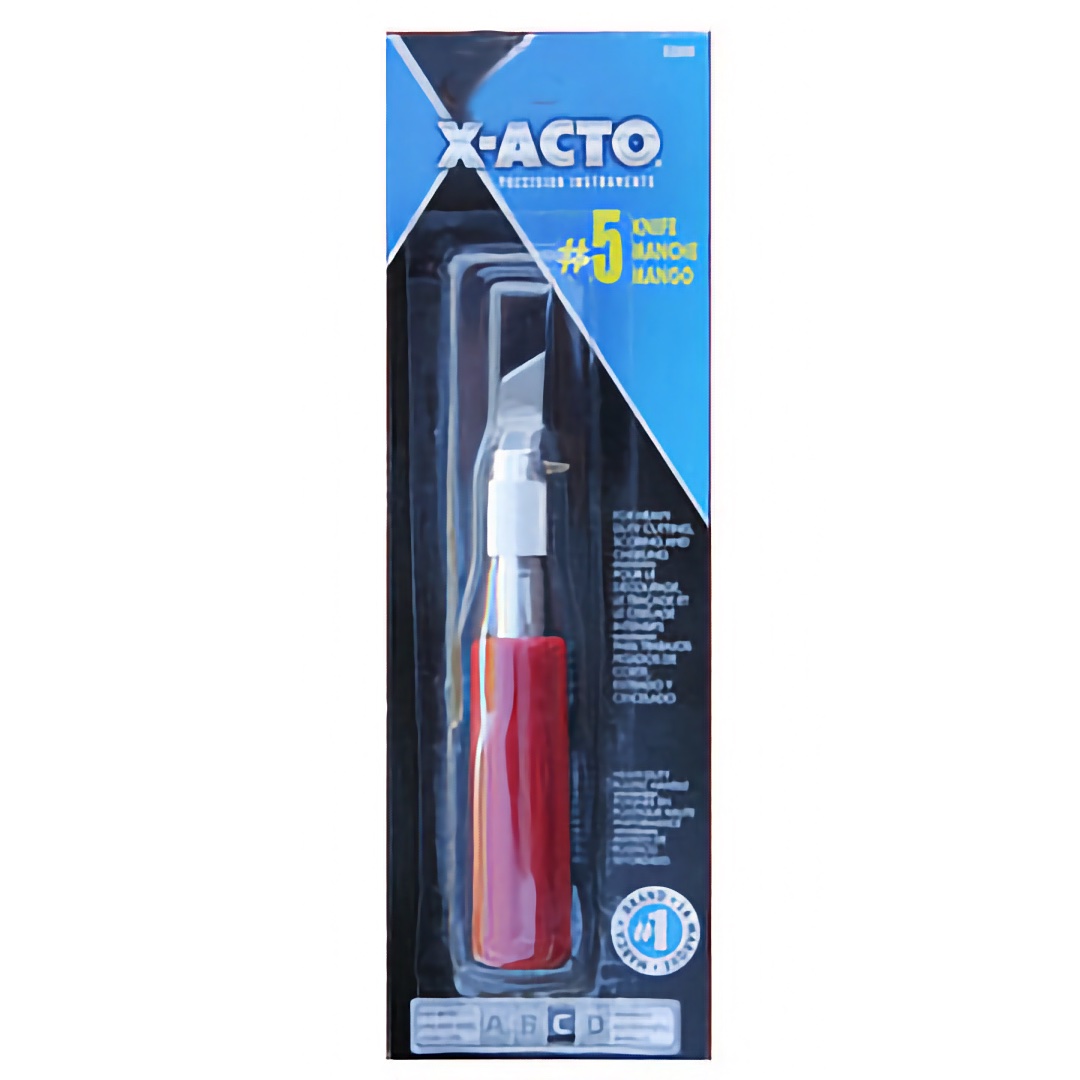 X-Acto #5 - Heavy Duty Cutting / Trimming Knife - Larger Handle for Sturdy  Grip